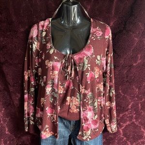Guilty camisole and sweater